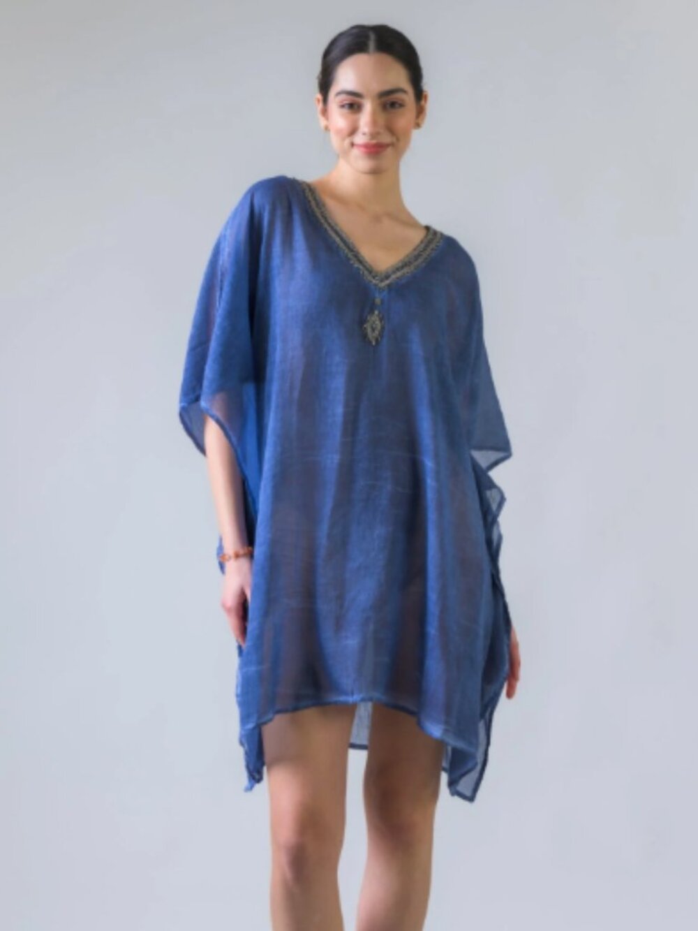 Bead Embroidered Kaftan